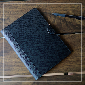 Epi Leather Legal Pad Portfolio (A5 size)