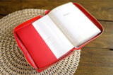 Zipper Type Bible Cover (Epsom Leather)