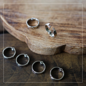 Smart Rings for Loose leaf Notebooks
