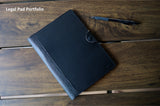 Epi Leather Legal Pad Portfolio (A5 size)