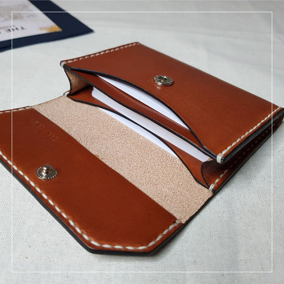 The HUE Business Card Wallet (Bridle Leather)