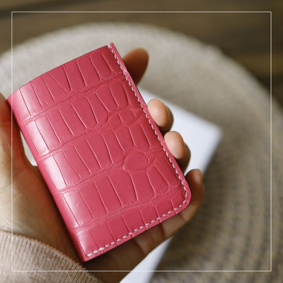 The HUE Signature Wallet (Crocodile Skin)