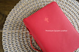 Zipper Type Bible Cover (Epsom Leather)