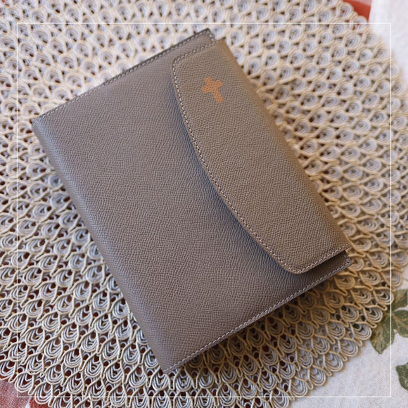 Basic Flap Type2 Bible Cover (Epsom Leather)