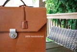 The HUE Briefcase 'California' (Buttero Leather)