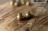 Snap Lock Closure (Solid Brass)