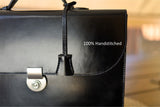 The HUE Briefcase 'Robson' (Bridle Leather)