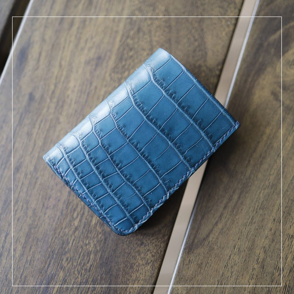 The HUE Signature Wallet (Crocodile Skin)