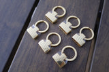Key Fob Hardware (Gold/Silver)