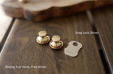 Snap Lock Closure (Silver)