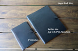 Epi Leather Legal Pad Portfolio (A5 size)
